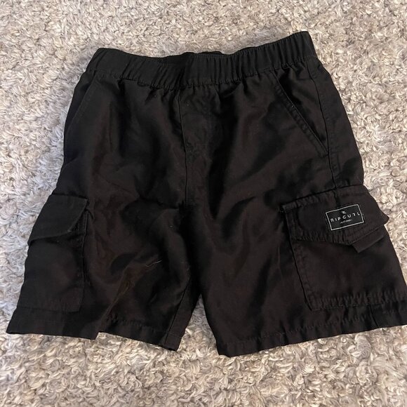 Rip Curl Other - Rip Curl Black Cargo Shorts Boys Size 4